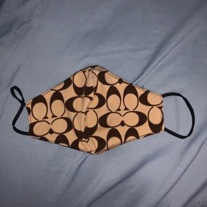 COPY - Coach Logo Print Face Mask